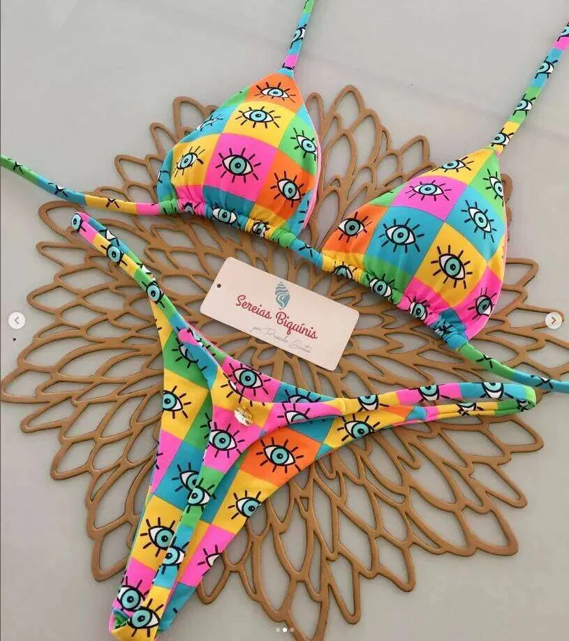 2026 Sexy Lace Up Floozie Bikini Sets With Backless From