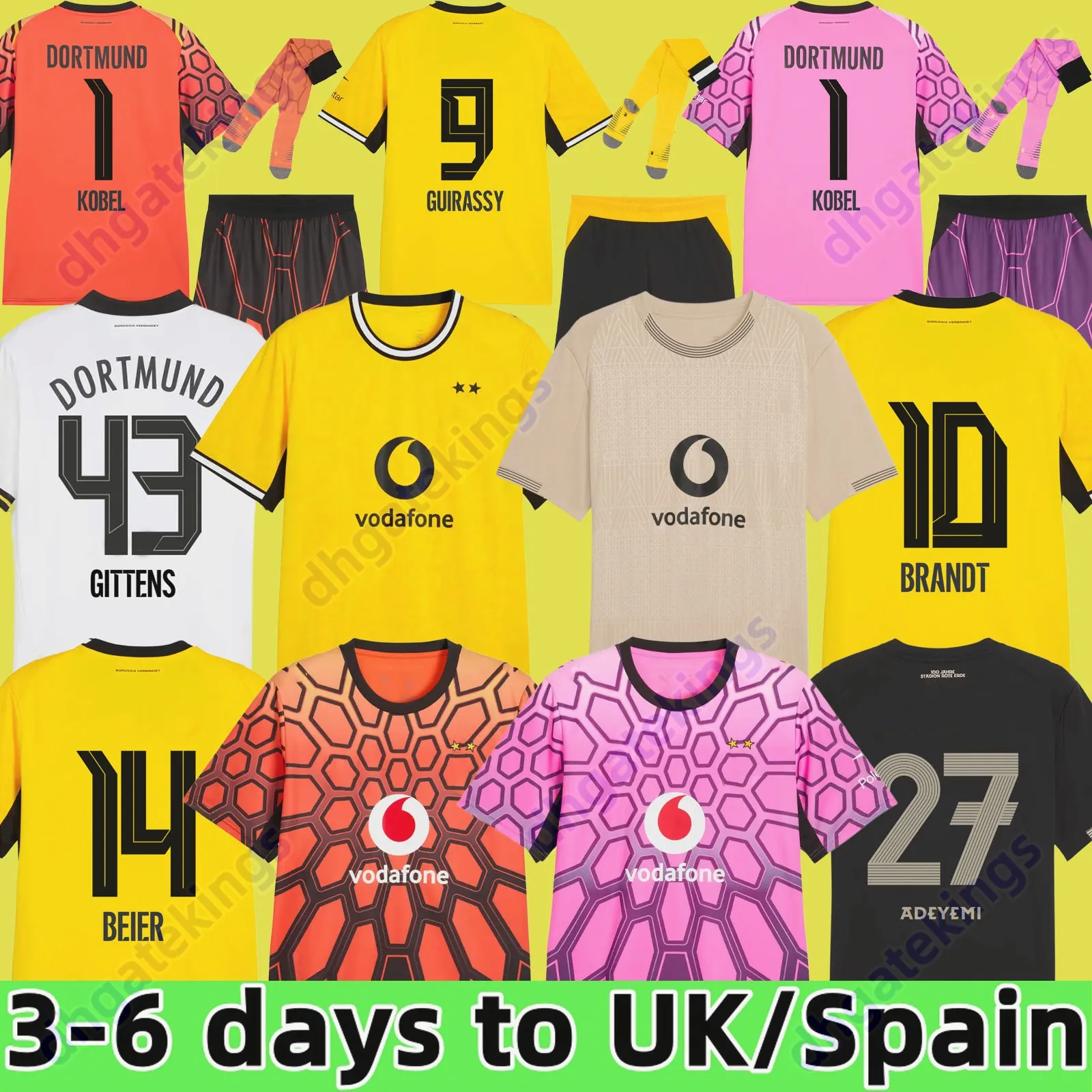Dortmund Jersey 26 27 Trikot Jerseys BEIER ADEYEMI... From Dhgatekings ...