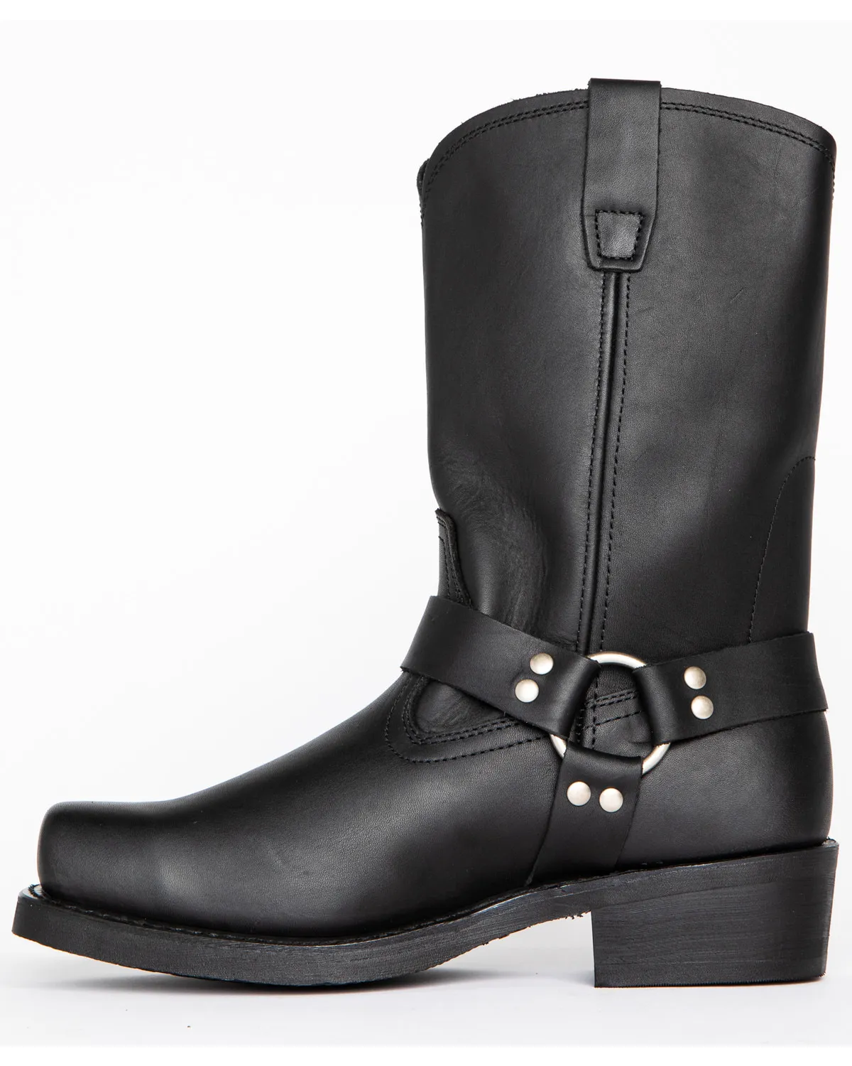 Mens Western Cowboy Boots Multi Colour Leather Shock Absorbing_voghion.com