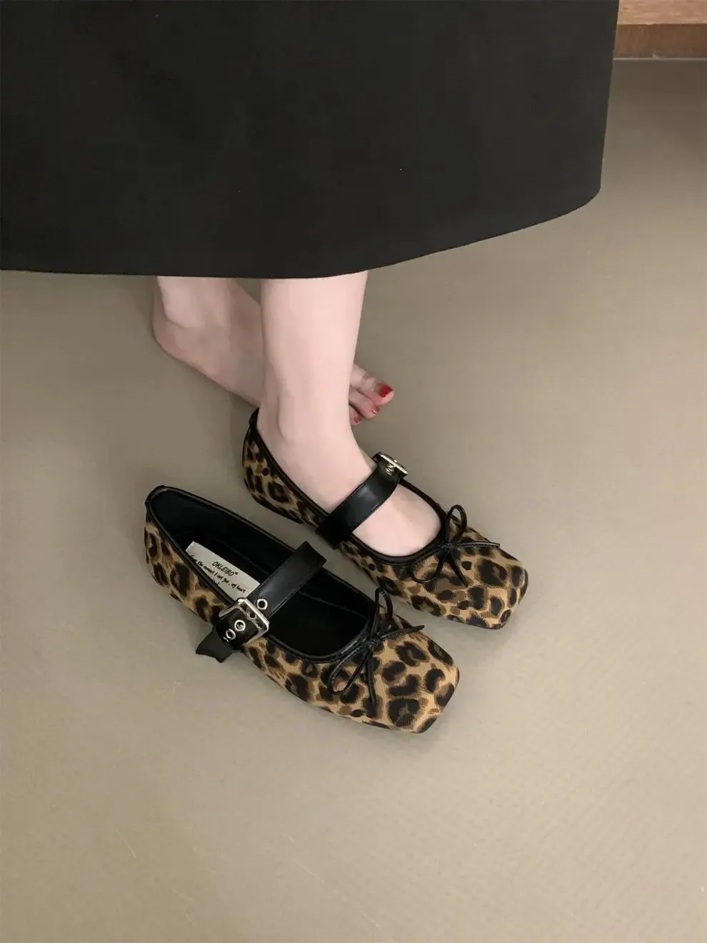 Ballerine comfort da donna con punta quadrata per primavera_voghion.com