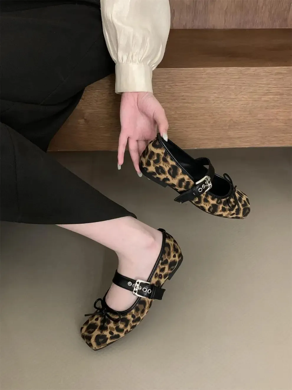 Ballerine comfort da donna con punta quadrata per primavera_voghion.com