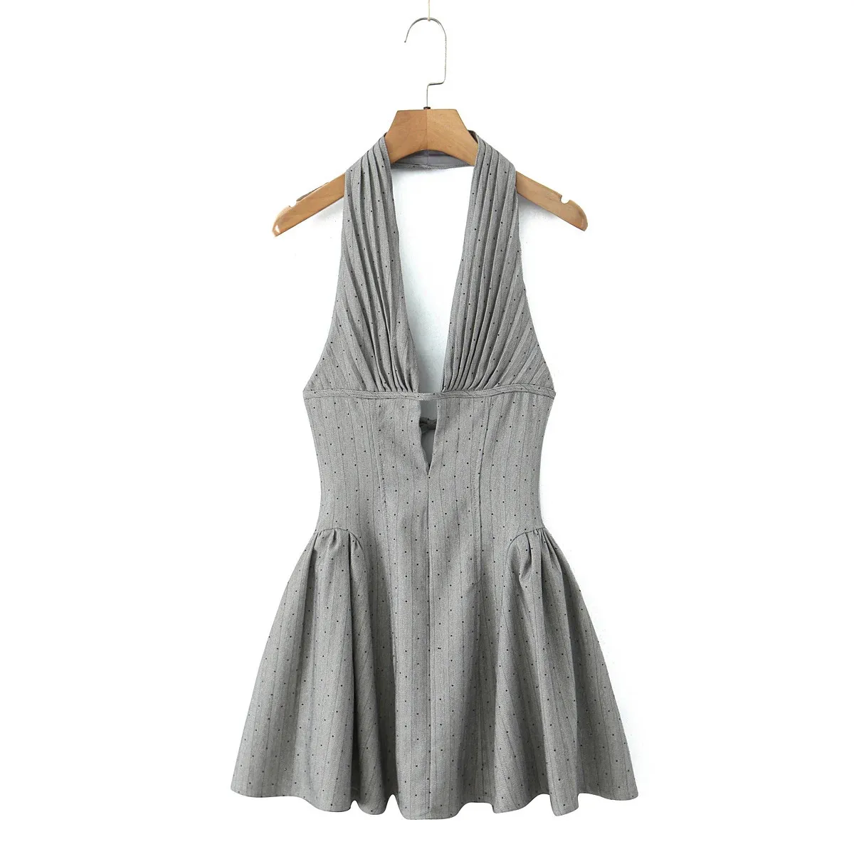 camille dresses jersey gardens La Vie deep v neck bridesmaid dress chiffon main image 1