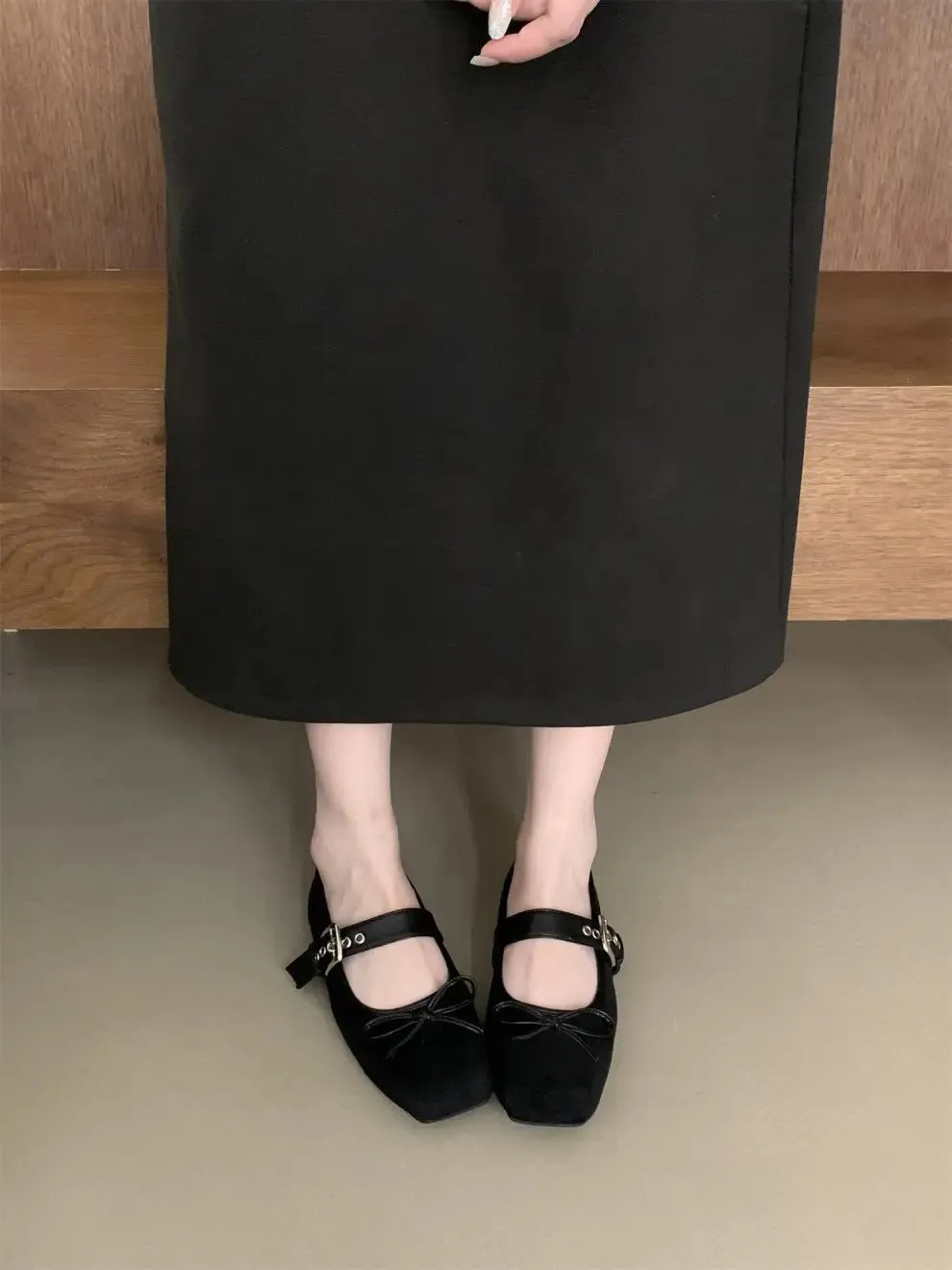 Ballerine comfort da donna con punta quadrata per primavera_voghion.com