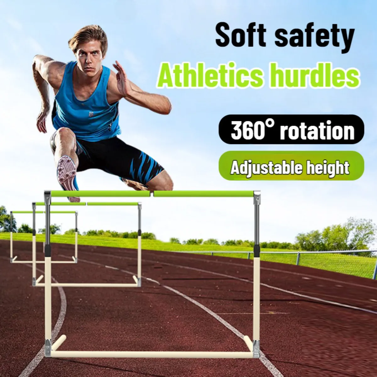 Hurdles Rack Detachable Disconnected Adjustable Hurdle Rack For... From Lean_, $46. ...
