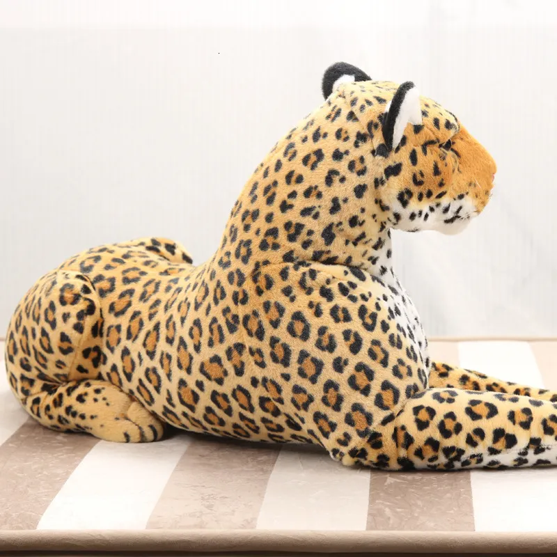 ぬいぐるみタイガースタイルヒョウのおもちゃ：87cmのリアルな動物人形