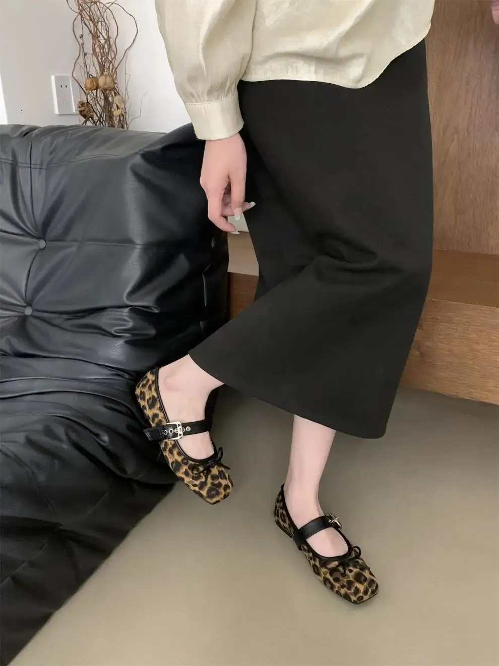 Ballerine comfort da donna con punta quadrata per primavera_voghion.com