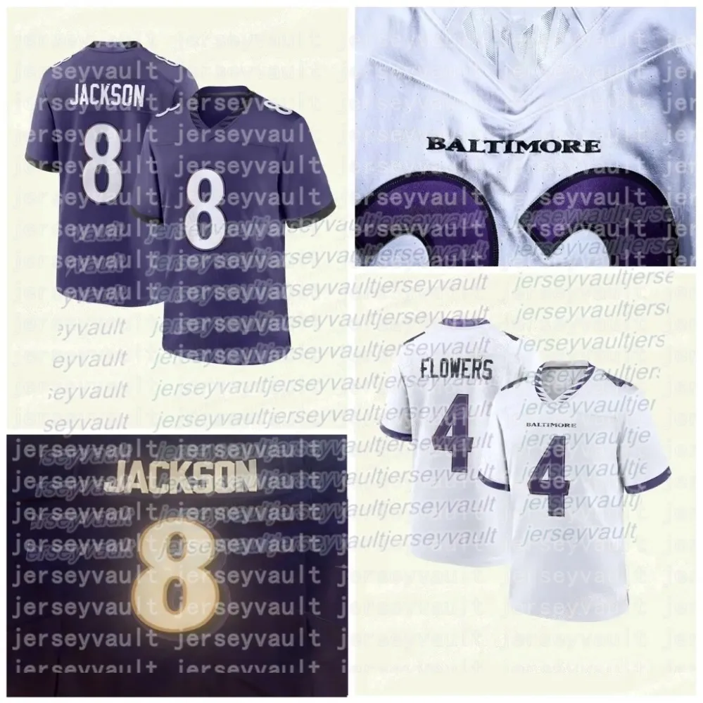 Buyer Picks 8 Custom 2026 Lamar Jackson Football Jerseys – 55% OFF, Men’s Moisture‑Wicking Polyester