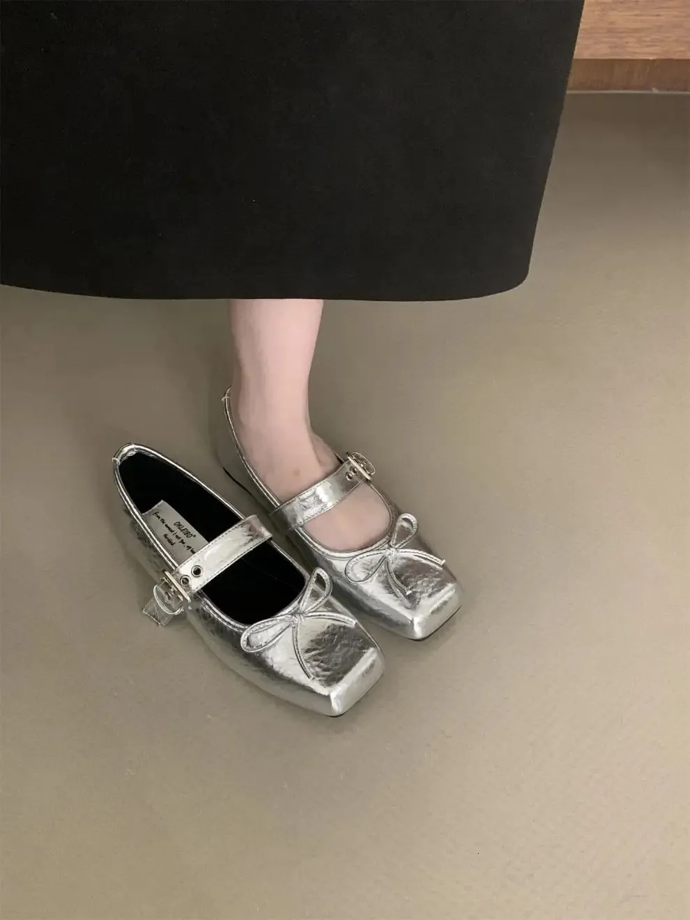 Ballerine comfort da donna con punta quadrata per primavera_voghion.com