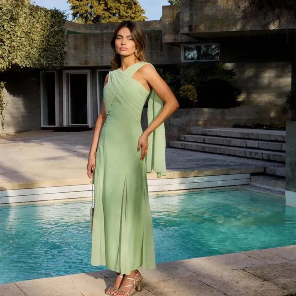 tube chiffon dress Ribbon Top Dress, Sleeveless Slim Fit Summer for Women, Solid Color Long Fashion Dress creating a simple yet Sizes:40 Bodycon dress AZ Hawaiian Women's Dresses Beach