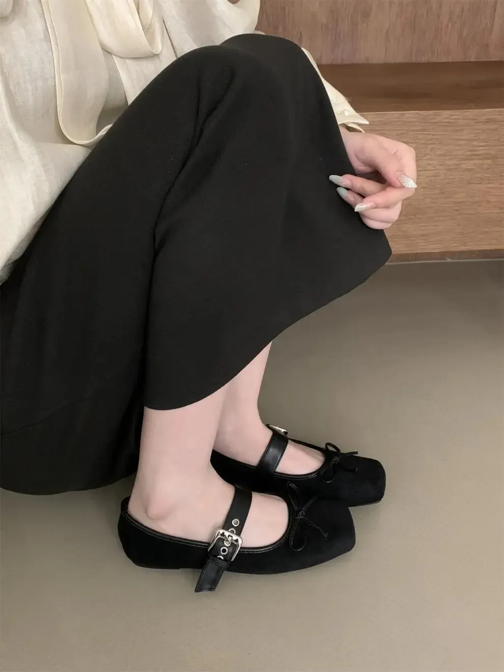 Ballerine comfort da donna con punta quadrata per primavera_voghion.com