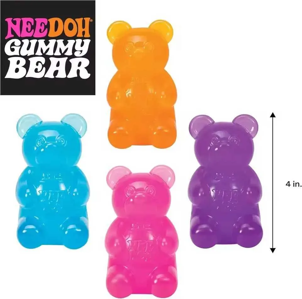 Cubbye Schylling NeeDoh Cute Gummy Bear Sensory Squeeze Toy... From Cubbye, $9 ...