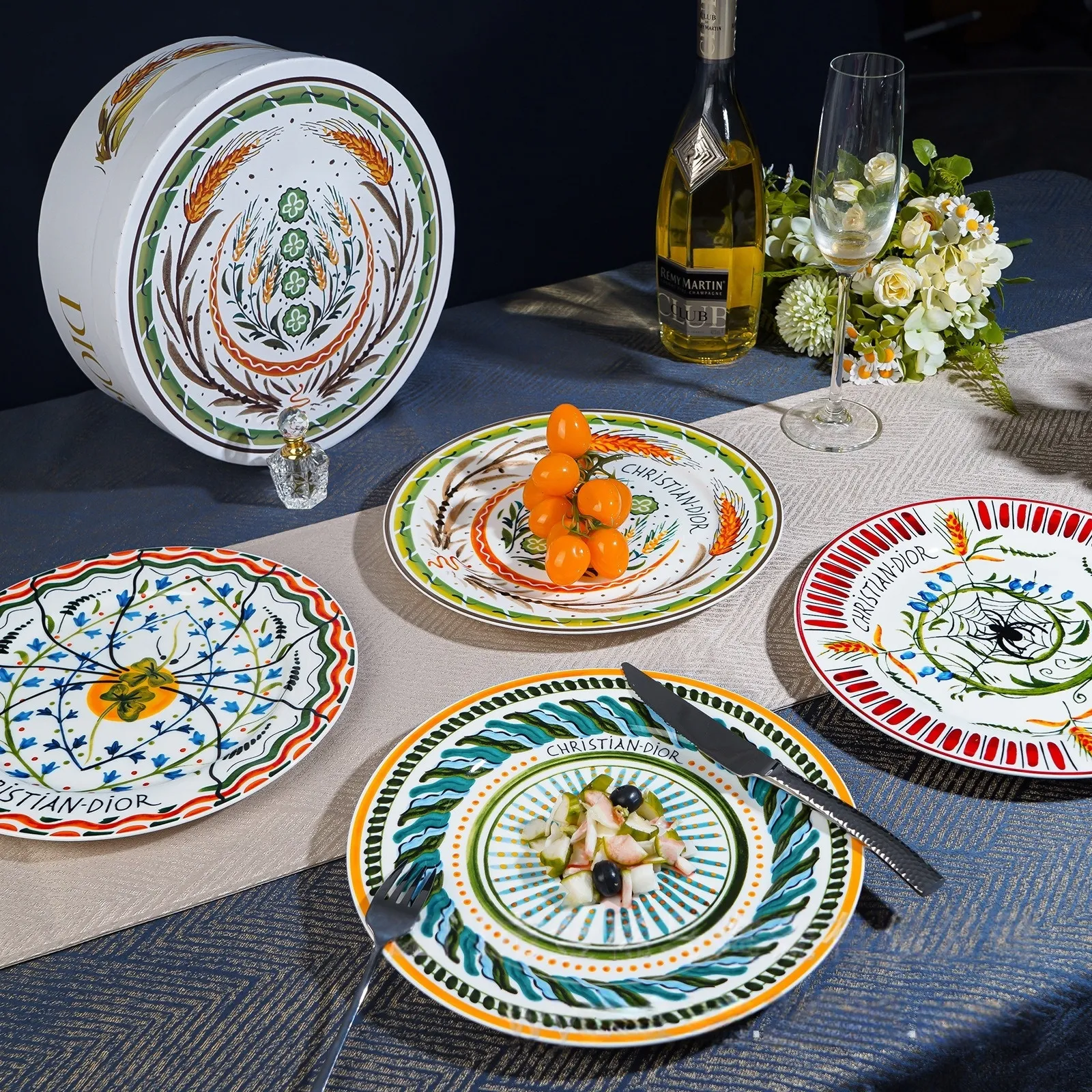 Fine Dining Plateware Luxury Designer Dinner Plates Set 10 Inch Fine Bone... From Lanye186 ...