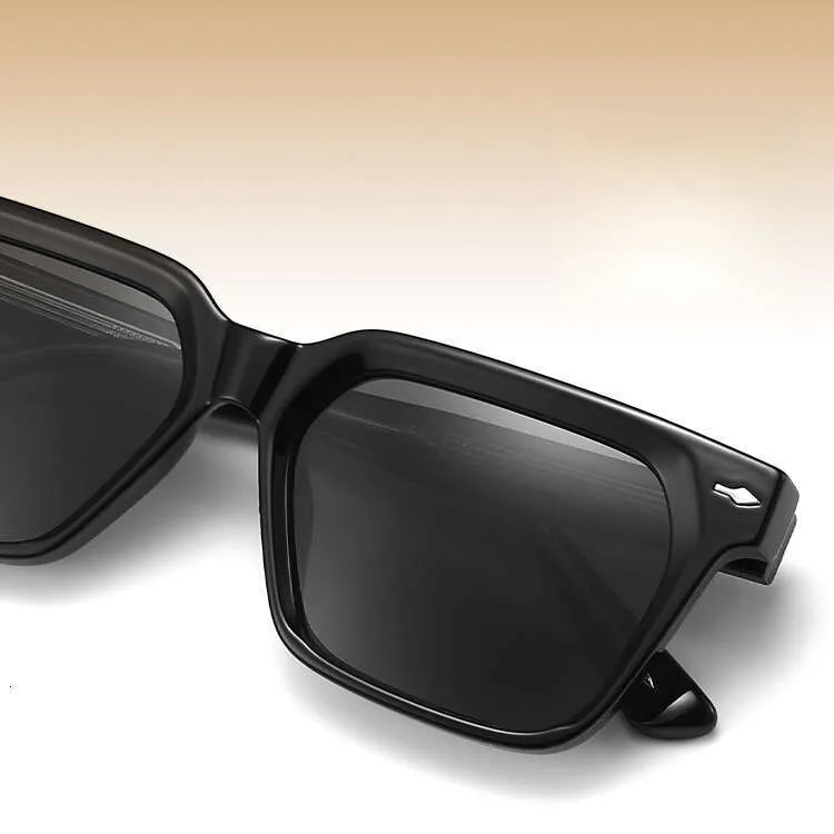 Retro Square Polarized Nylon Sunglasses Acetate Frame Unisex Liuyuemoshang Polarized Square Frame Sunglasses ... From  main image 2