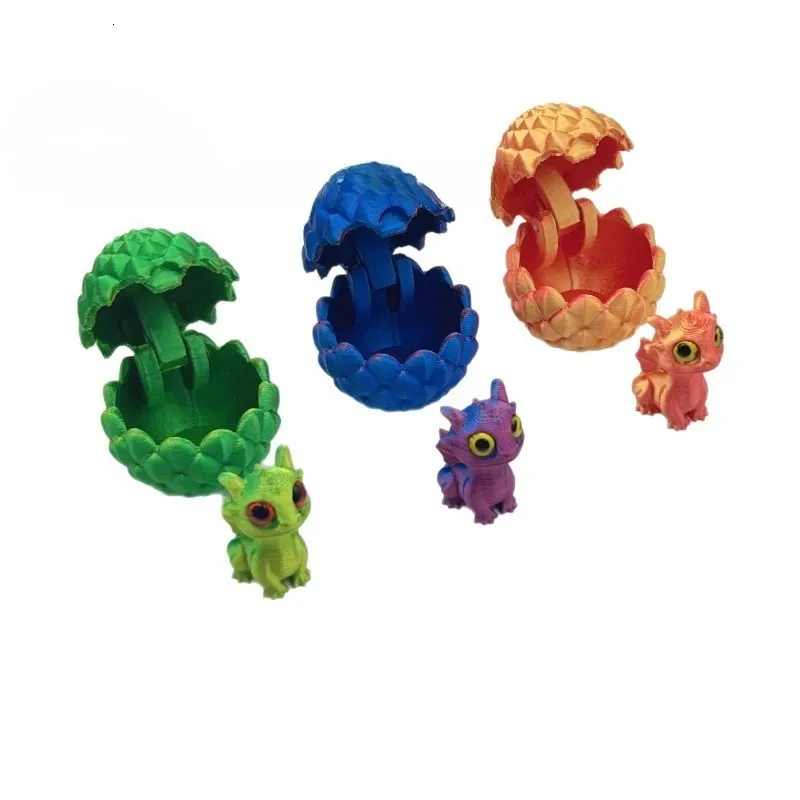 TECHEEL 2 piezas de dragón impreso en 3D con articulaciones de dragón 3D misterioso dragón juguete realista móvil dragón dragón de cristal dragón 3D juguete para niños, niñas TECHEEL 2 piezas de dragón impreso en 3D con articulaciones de dragón 3D misterioso dragón juguete realista móvil dragón dragón de cristal dragón 3D juguete para niños, niñas