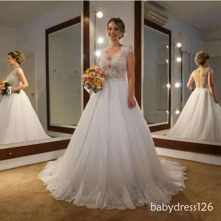 modern vintage lace dress modern lace sleeve wedding dress Vintage Lace Mini Wedding Dress