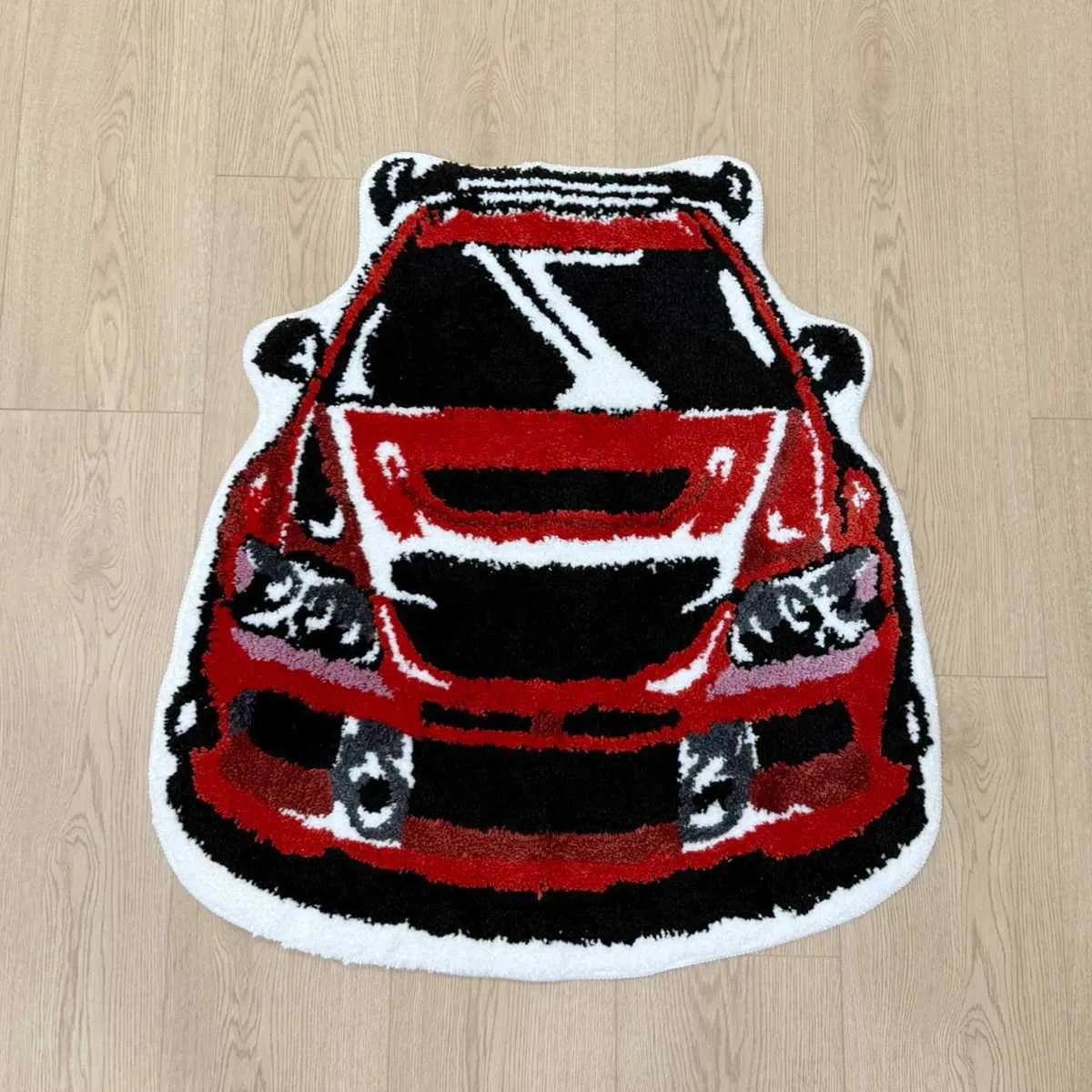 Soft And Fluffy Red Ira Sprint Cars Tufted Rug ... From Pitrea, $7.18 ...