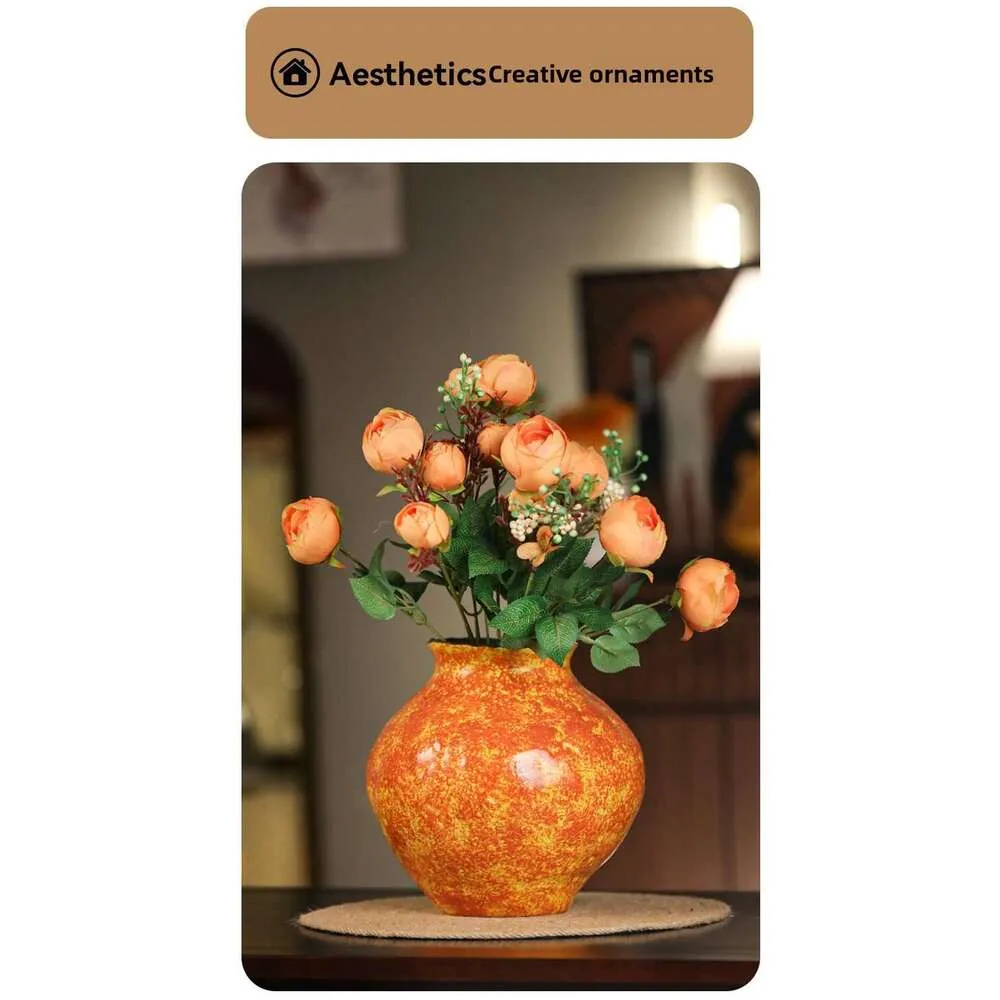 2026 Jingdezhen Ceramic Flower Ornament Chinese Zen From