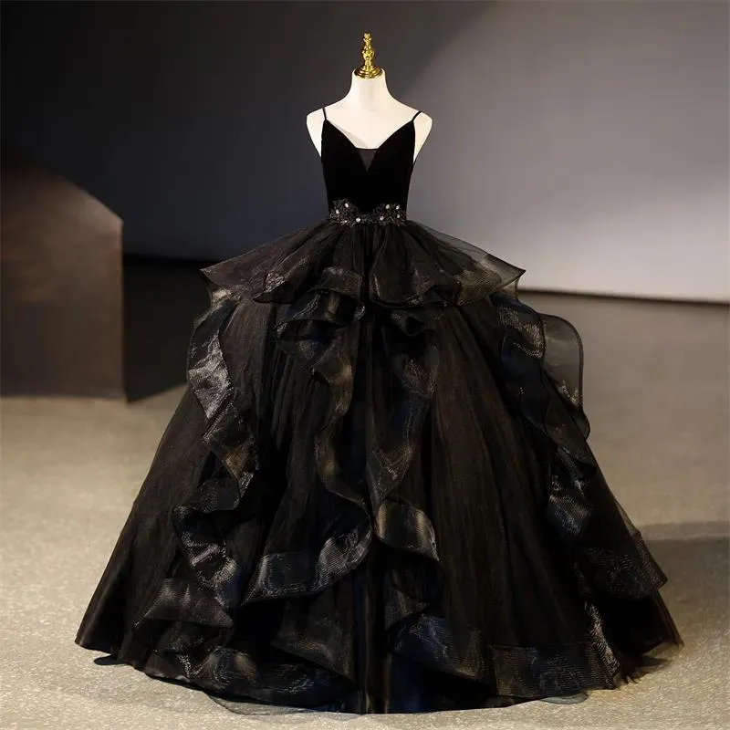 formal dresses for 15 year olds Party Black Sweet 15... From Chicladygownshop, Rs.14,232.97 rebeccas-faves