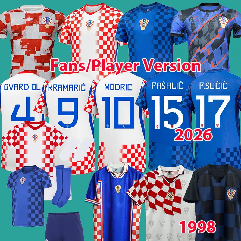 クロアチア ワールド カップ サッカー ユニフォーム 1998 レトロ