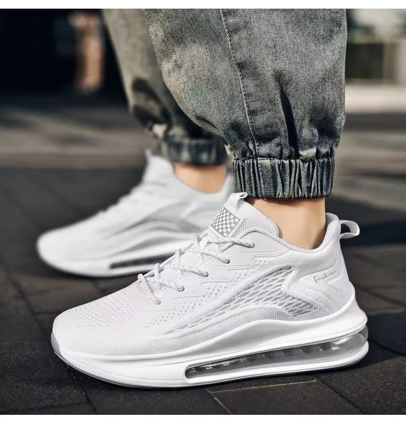 Baskets de running homme avec coussin d air et mesh respirant_voghion.com