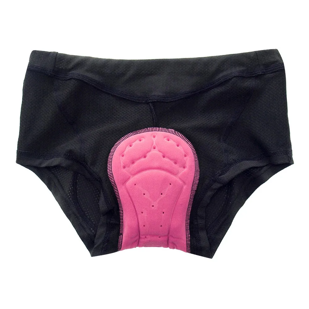 womens bicycle underwear Women's Quick Dry Padded Cycling Black / XS / Single Underwear Enjoy the ultimate breathability with our carbon ROCKBROS Women’s Cycling Underwear 4D