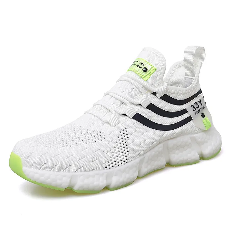 Atmungsaktive Laufschuhe aus Mesh für Damen und Herren, leichte Strick-Sportschuhe_voghion.com