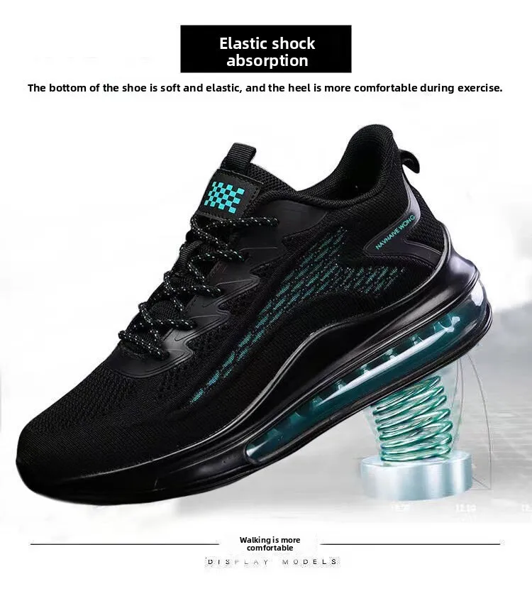 Baskets de running homme avec coussin d air et mesh respirant_voghion.com