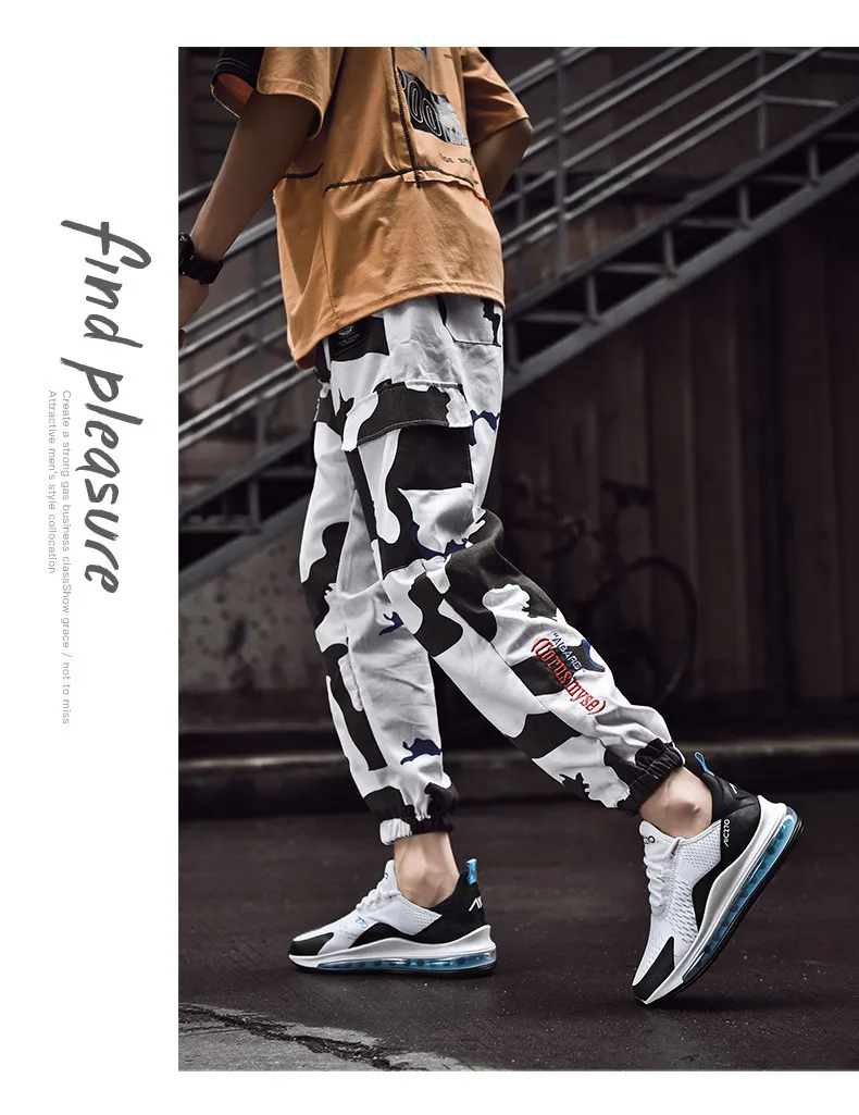 Mens Air Cushion Running Shoes Breathable Knit Athletic Sneakers_vogvips.com