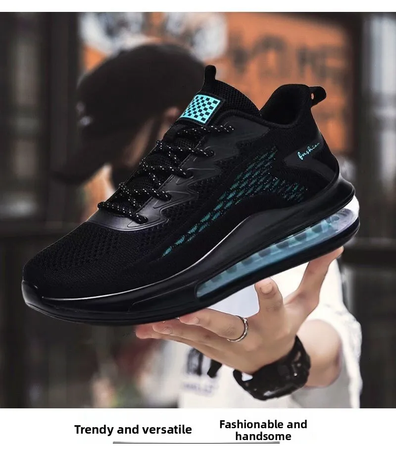 Baskets de running homme avec coussin d air et mesh respirant_voghion.com
