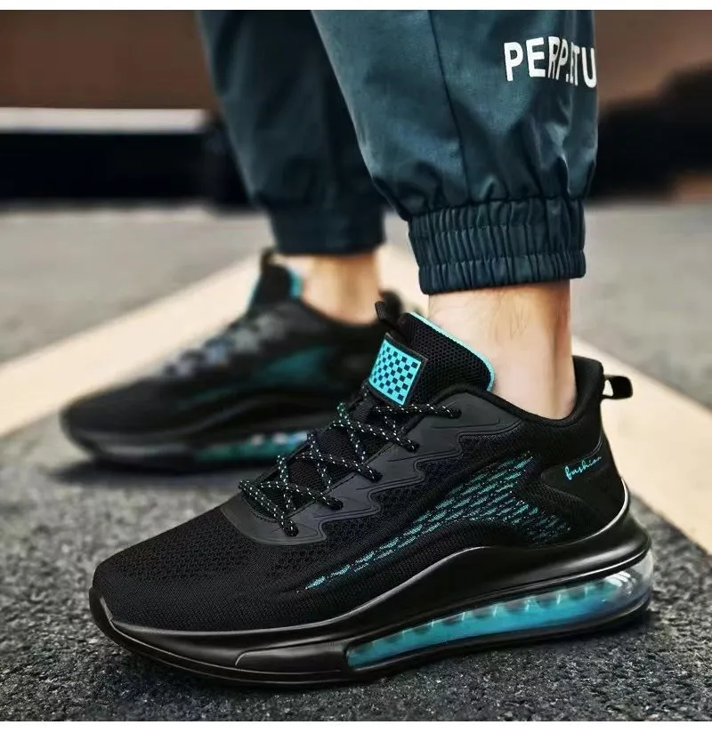 Baskets de running homme avec coussin d air et mesh respirant_voghion.com