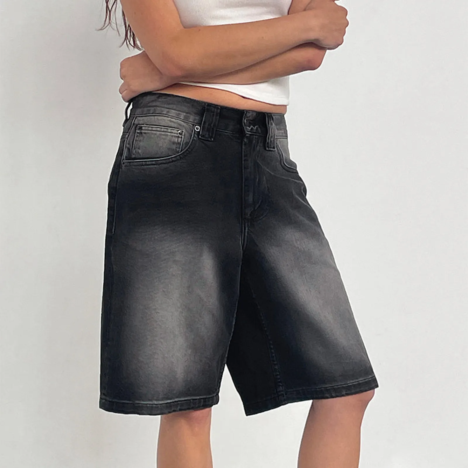Générique Pantaloncini da donna larghi, lunghezza al ginocchio, bermuda da da donna di grandi dimensioni, cotone lino, pantaloni laterali spaccati a metà lungo, pantaloni casual, gamba larga, tinta Générique Pantaloncini da donna larghi, lunghezza al ginocchio, bermuda da da donna di grandi dimensioni, cotone lino, pantaloni laterali spaccati a metà lungo, pantaloni casual, gamba larga, tinta