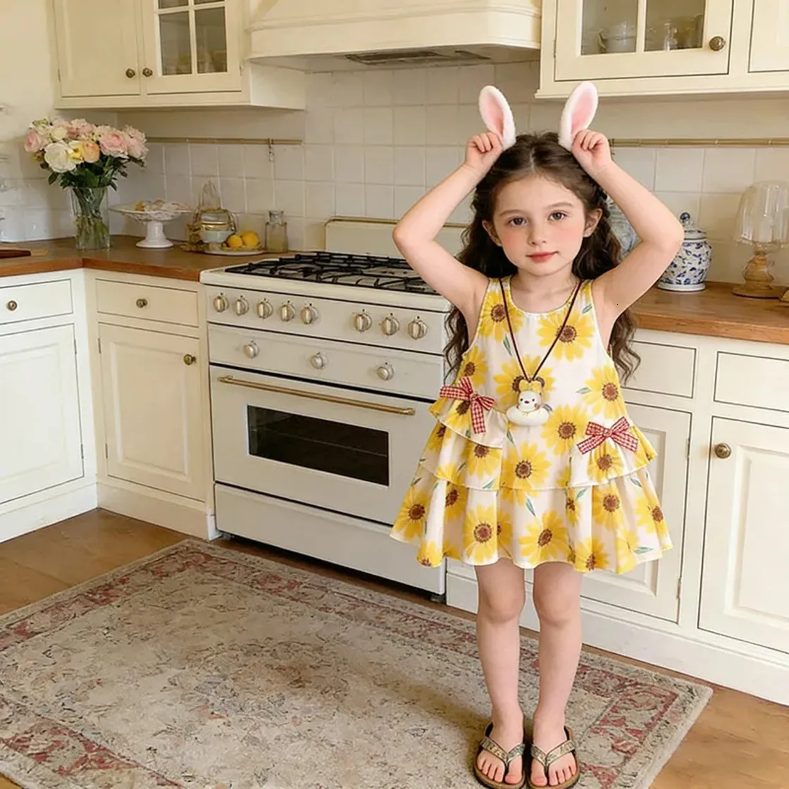summer baby dress fashion Baby/Toddler Girl Daisy Lace Ruffle Trim Bowknot Front Dress, Newborn Baby Girl Floral Mesh Lace * Ruffle Romper Dress, Spring/Summer Romper for Baby Girls with * Collar * Outfit, Elegant Design,