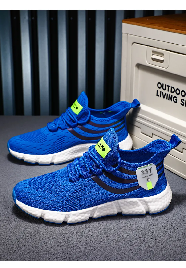 Atmungsaktive Laufschuhe Für Damen Und Herren Leichtes Strickgewebe_voghion.com