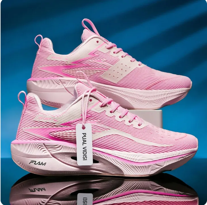 Men And Womens Breathable Mesh Running Shoes Lightweight Athletic Sneakers_voghion.com