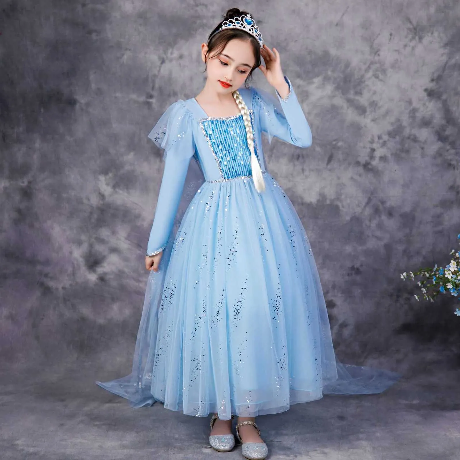 kids cotton dresses Organic 3/4 Sleeve Twirl Dress: Limited Edition Prints environmental and economic standards appmom Casual Dresses Casual Mini Size:M (115cm Length)