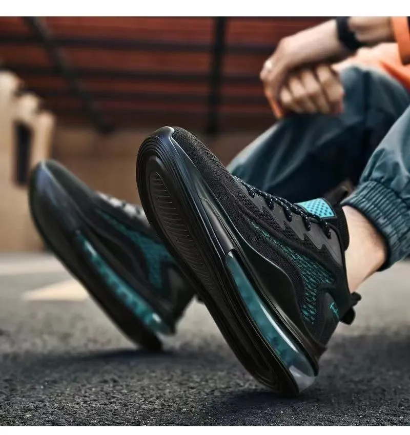 Baskets de running homme avec coussin d air et mesh respirant_voghion.com