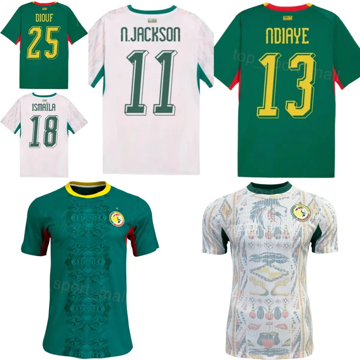 Ismaila Sarr Senegal National Soccer Jersey 2026/2027 | DHgate