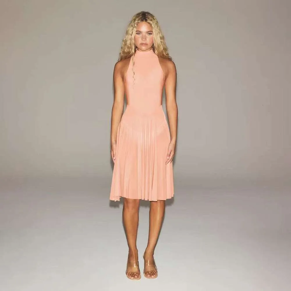 high clothing pleated dress ONTINVA Women Plus Size Neck Hem Party Flared Sleeves Elegant A Line Midi Dresses Yellow : Clothing, Shoes & Jewelry more comfortable to wear Smxrfitk Women's Solid Casual Dress