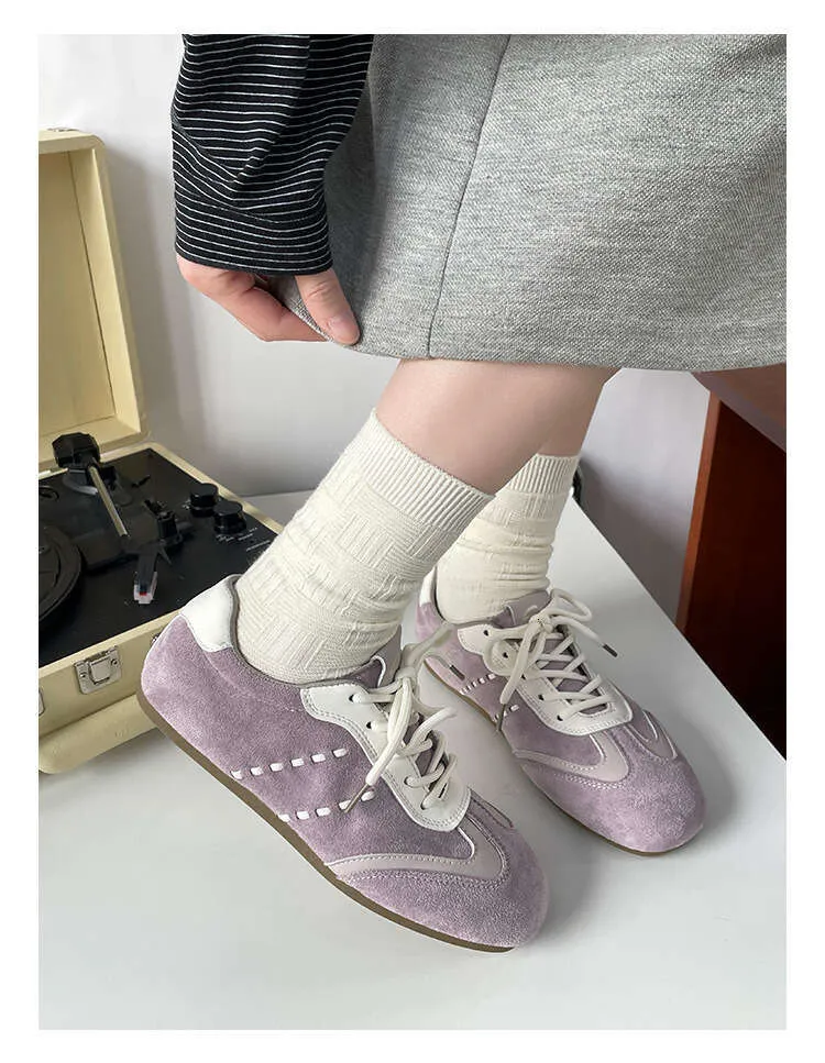 Hot Sale Spring New Vintage Niche Versatile Fashion Soft Sole Casual Shoes MIS 6906_desvips.com