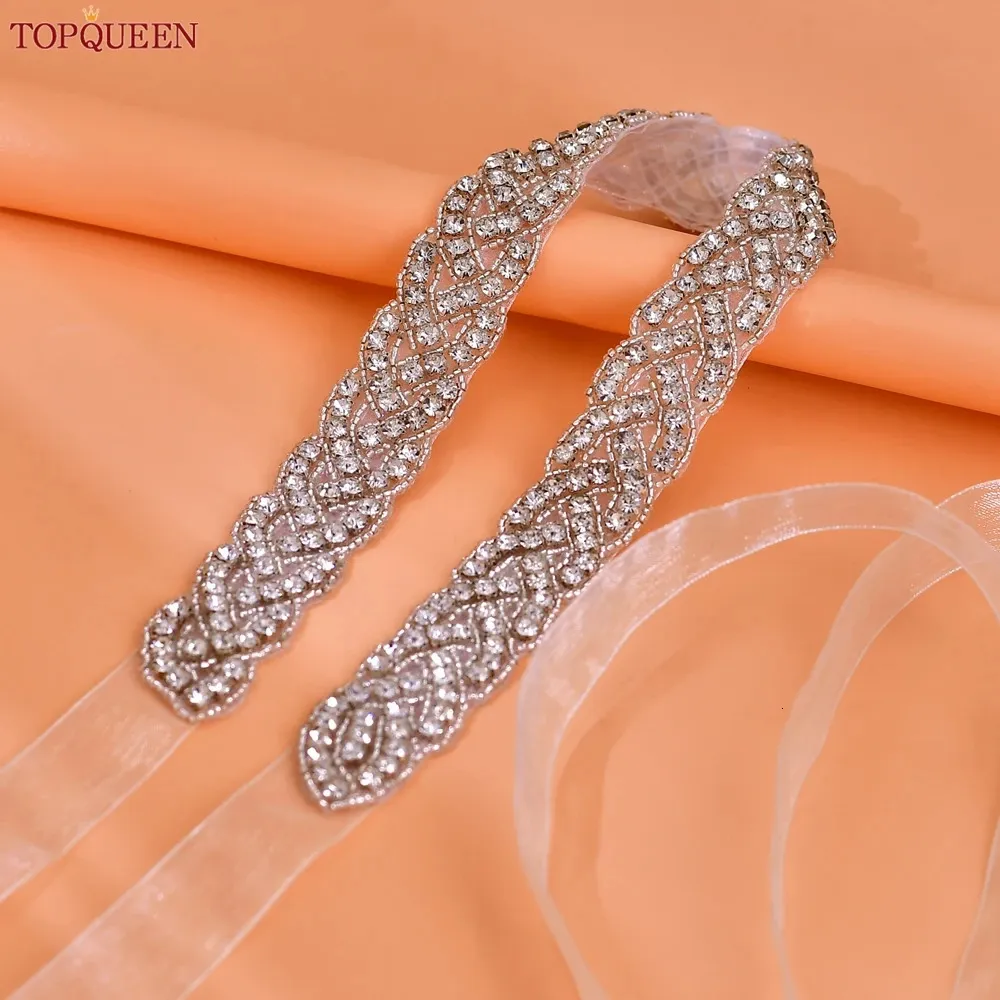 sparkly belts for formal dresses YouLaPan Ladies Dress Belt Navy Blue Rhinestone Elegant Wedding Belt The 18.5 long beaded design features a luxe 2 wide silver plated floral motif Silver Glitter Elastic Belt -