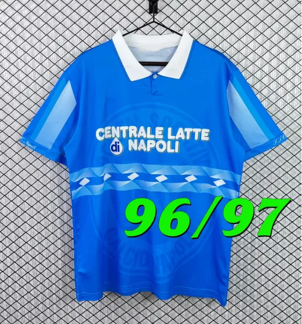 ナポリレトロサッカーユニフォーム 1981 1982 1984 1989 1990 1991