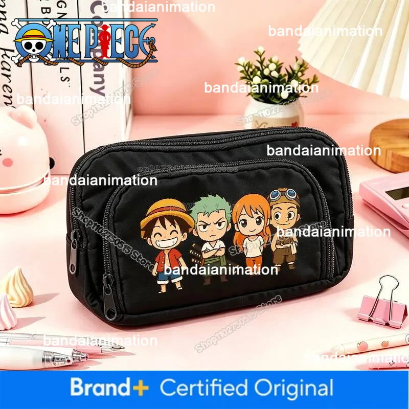 Large Capacity One Piece Student Pencil Case, Anime From