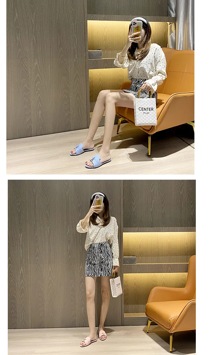 Womens Multicolor Suede Slide Sandals Flat Open Toe Beach Shoes_voghion.com