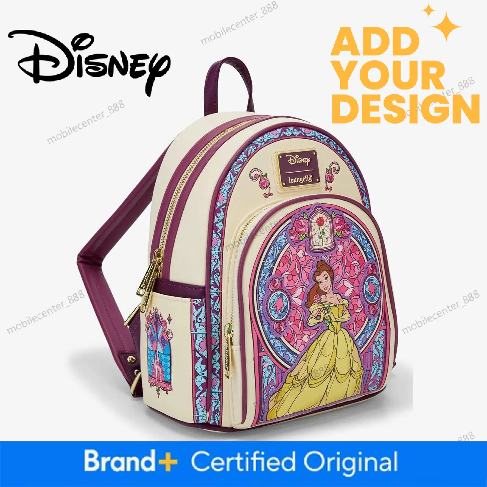 Disney Beauty And The Beast Belle Stained Glass Mini... From 