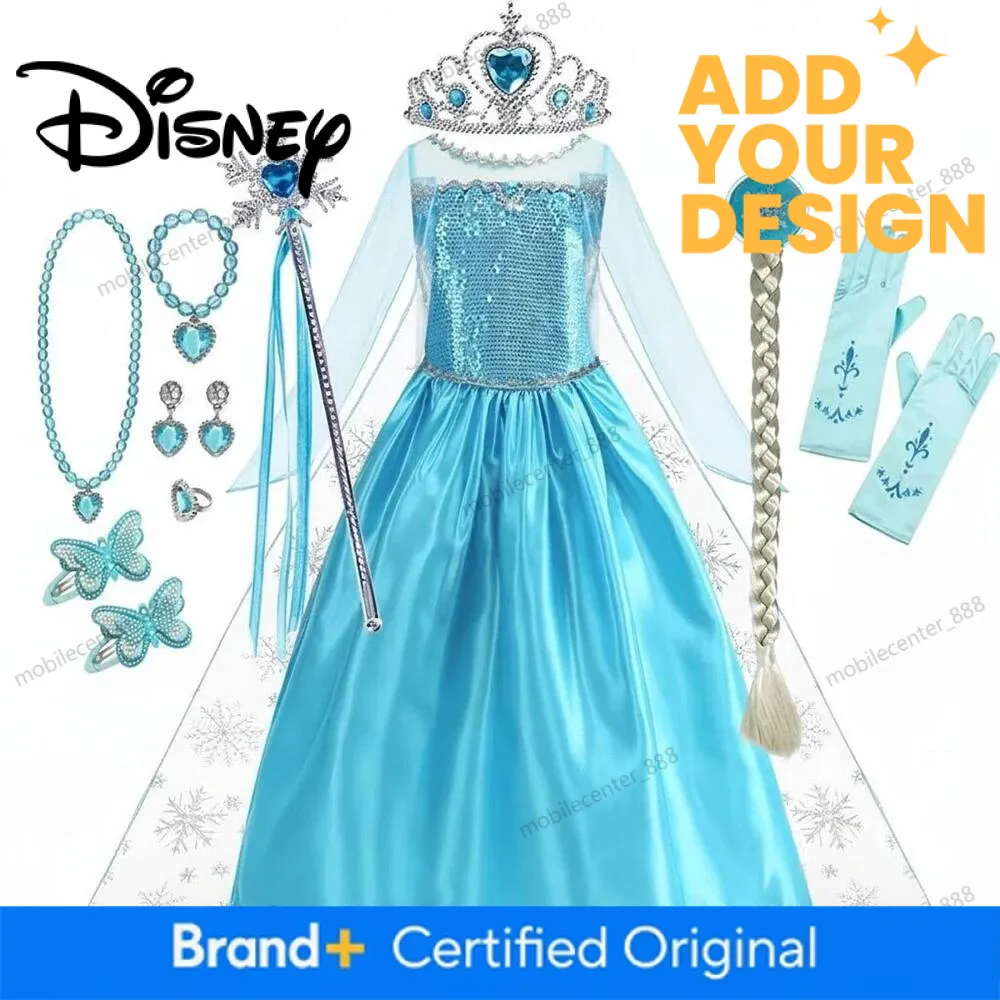 2026 Designer Frozen Elsa Princess Aurora Dress Up... From Disneyfashion, Rs.685.92
