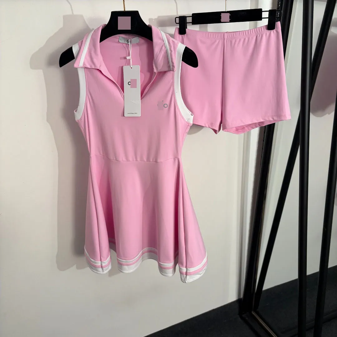 dress sportswear short Plus Size Cute Flowy Sleeve Golf Dress Sportswear Shorts Summer Tennis Dresses with Side Drawstring, Custom Casual Athletic Dress with Under Shorts & Pockets