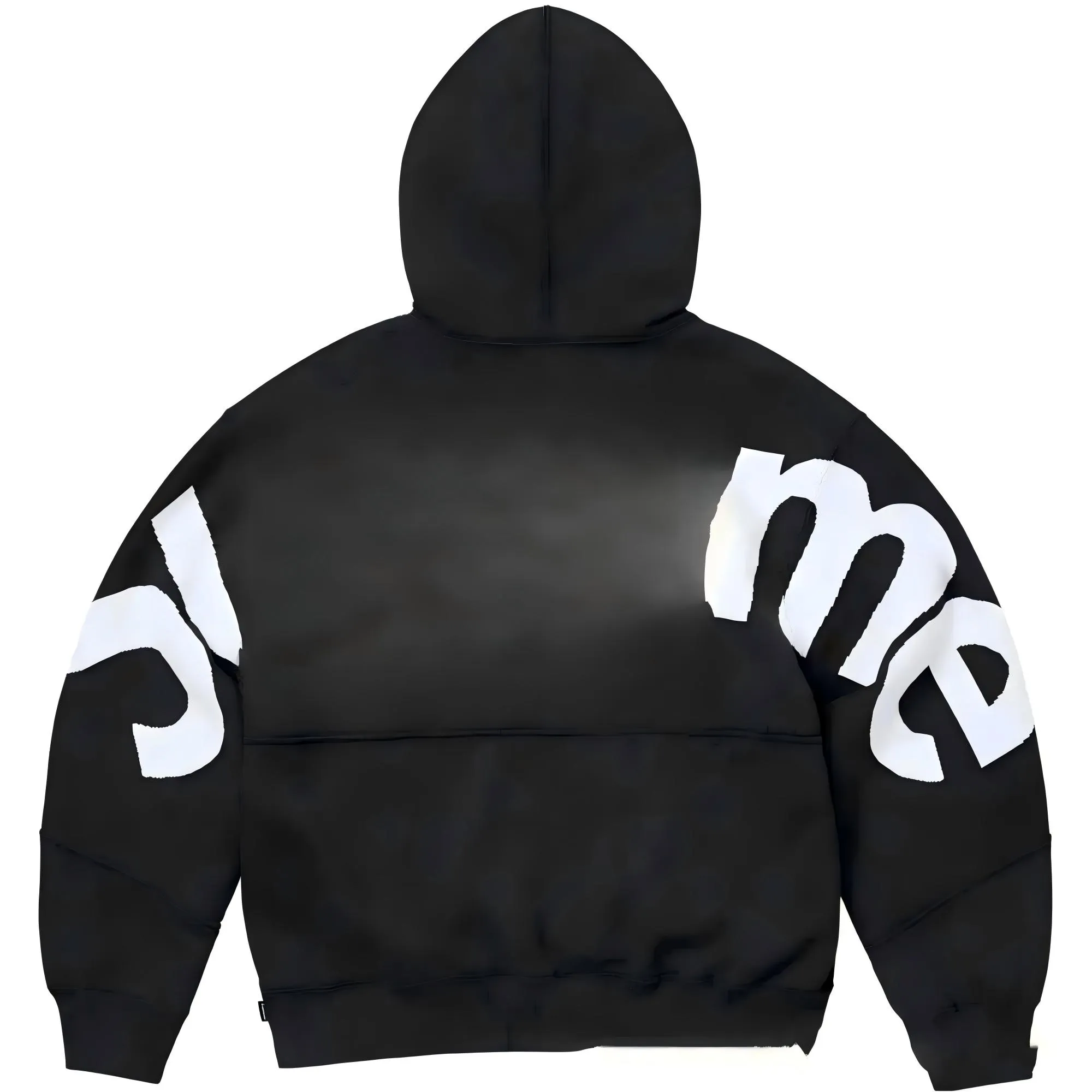 Designer Rapper Hoodies Y2K Men's Black Designer Hoodie American Street... From Passion101 ...