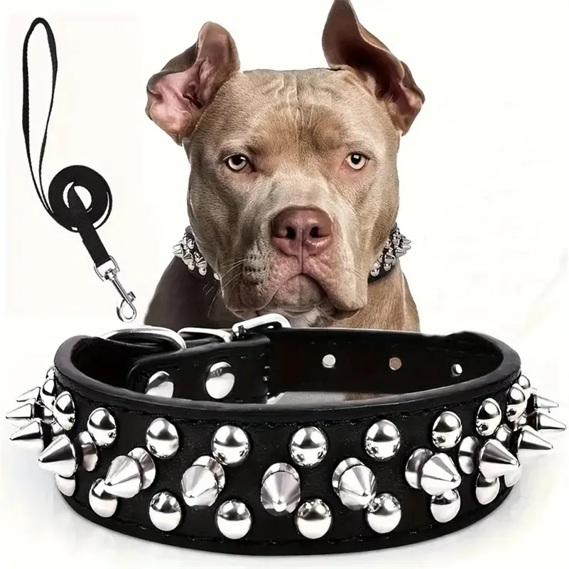 Adjustable Spiked Rivet Leather Dog Studded Dog... From Luo09, $11.39 ...