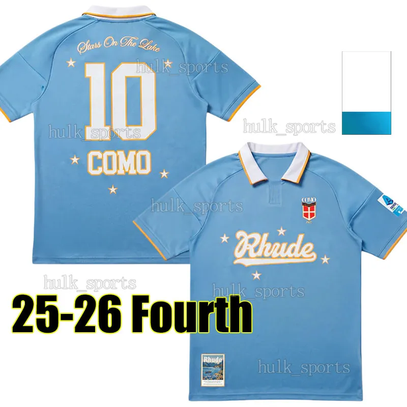 4XL 25/26/27 限定版コモ 1907 4 番目のサッカー ユニフォーム NICO