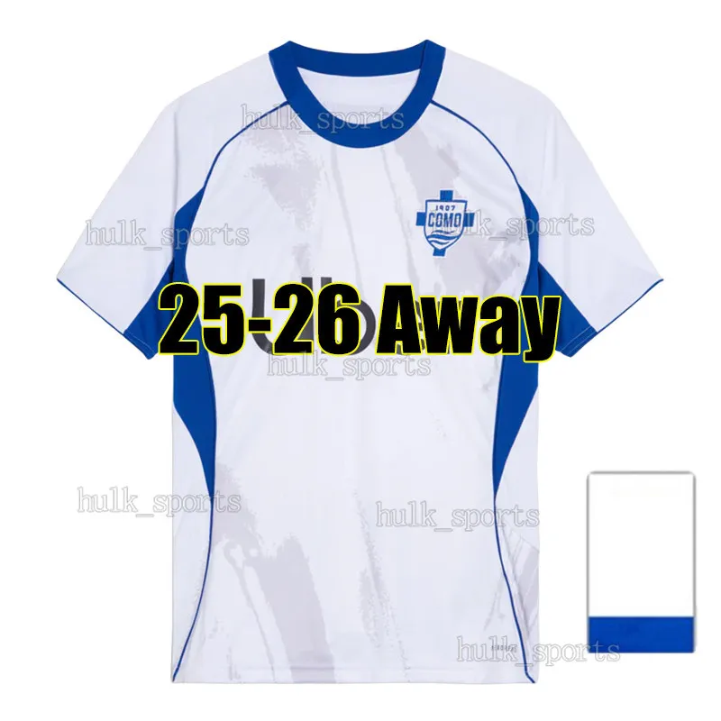 4XL 25/26/27 限定版コモ 1907 4 番目のサッカー ユニフォーム NICO
